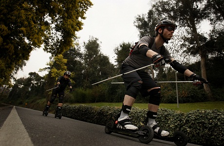 Skike, el nuevo deporte extremo de moda en Chile