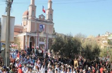 Fiesta de la Virgen del Rosario en Andacollo