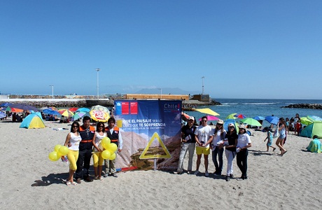 Lanzan campaña de prevención para turistas en Antofagasta